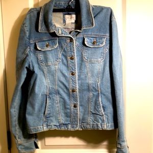 Denim jacket women’s size L